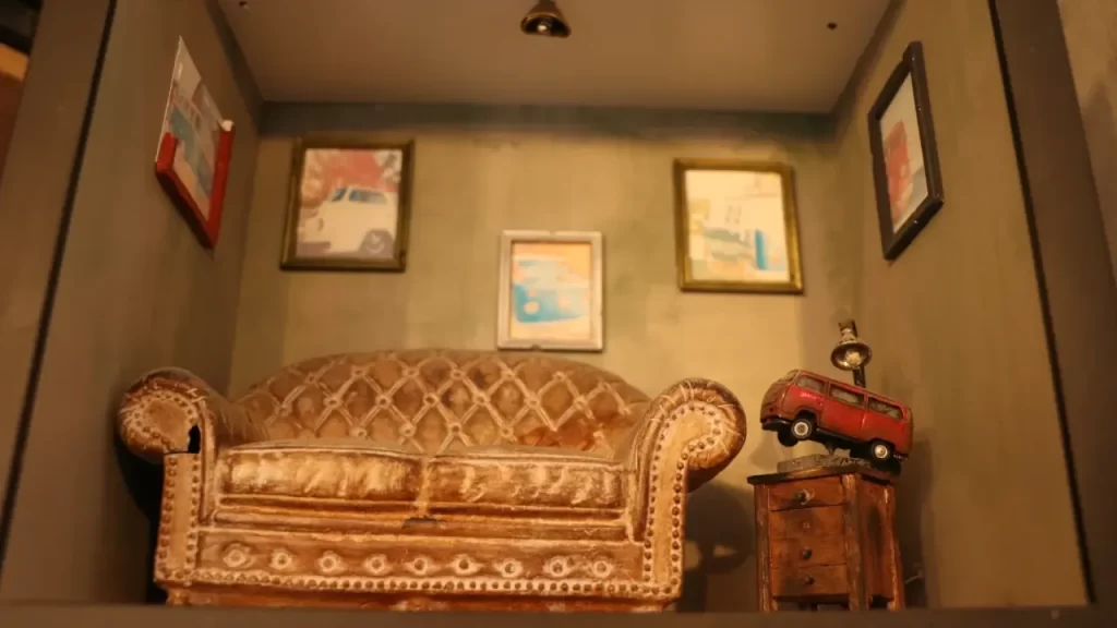 Diorama sanatıyla geçmişe yolculuk: Ev ve hatıralar dönüştü