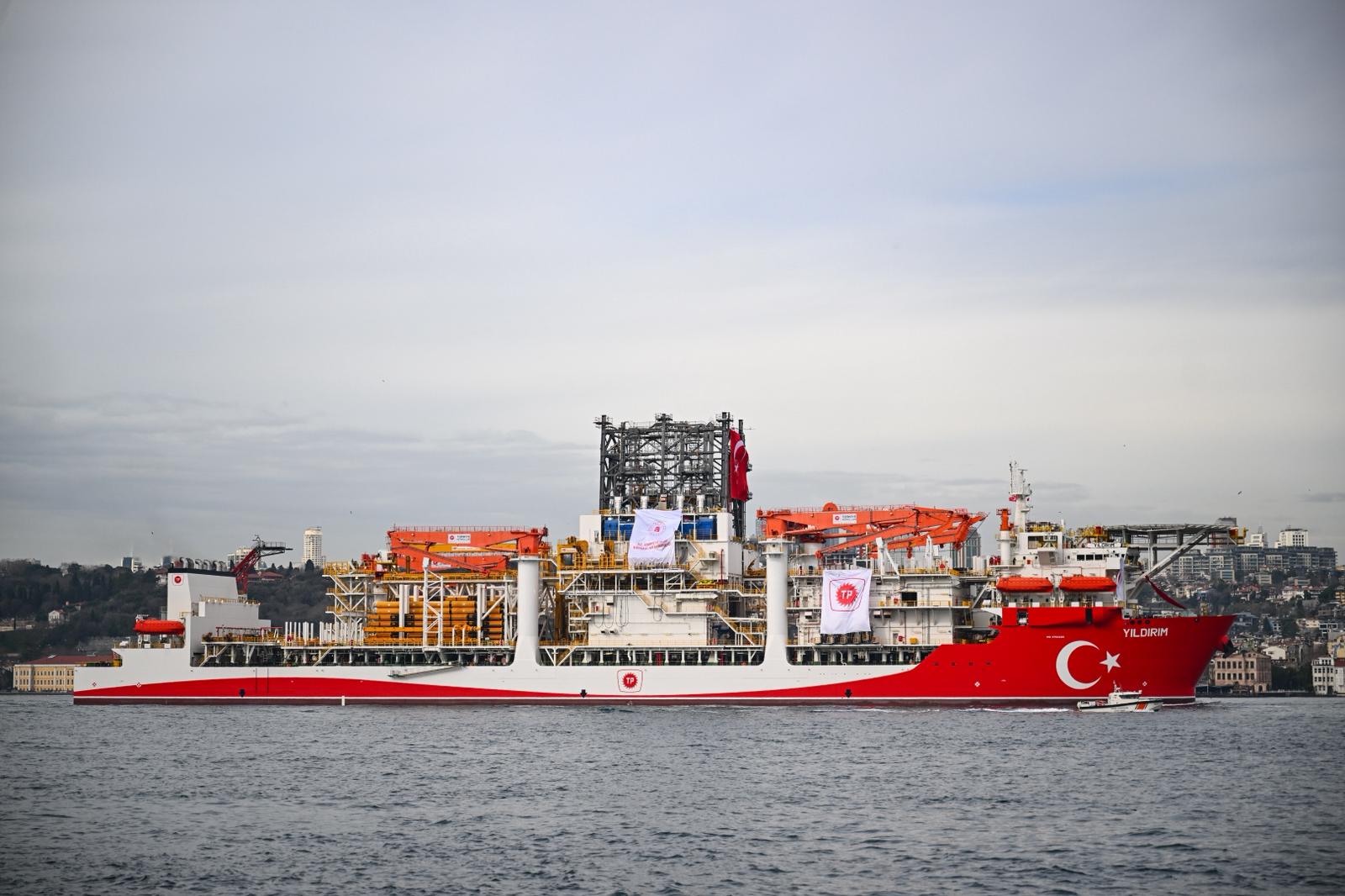 Yıldırım Derin Deniz Sondaj Gemisi Karadeniz’e Hazır