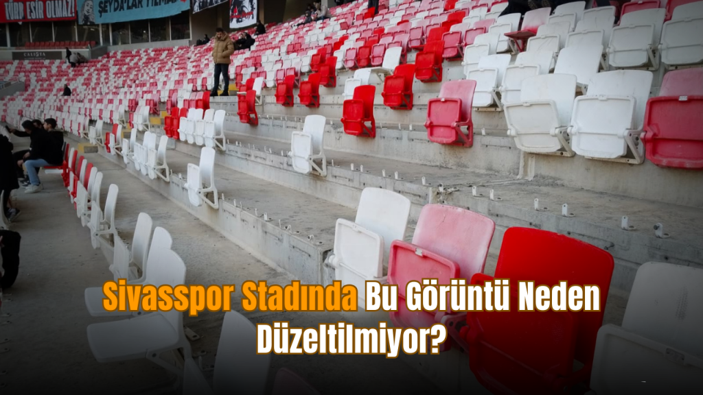 Kırık koltuklar görsel soruna dönüştü: Stadyumda yenileme sinyali