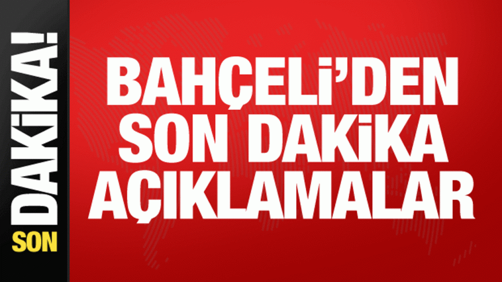 MHP Liderinden İsrail ve Gazze ye Kritik Konuşma: İnsan Hakları ve Barış Mesajı