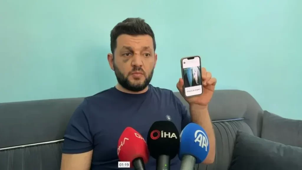 Muhammet Baca ve Kızıyla İlgili Olayın Kameralara Yansıyan Anları