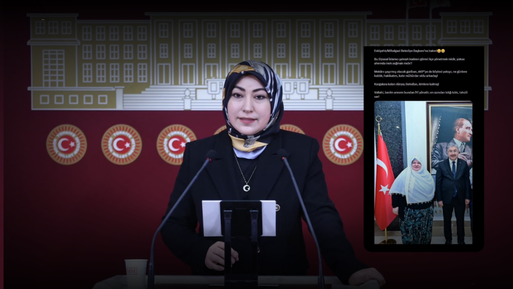 Siyasal mesaj veren paylaşım nedeniyle tepkiler yükseldi