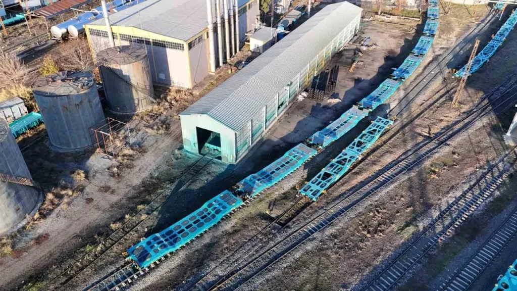 UAIS tipi askeri taşıma vagonları Türk lojistik gücünü güçlendiriyor