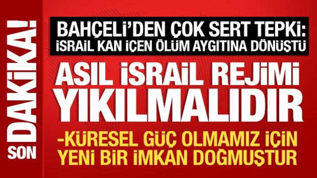 Devlet Bahçeli: Türkiye için yeni ufuklar ve terörle mücadele