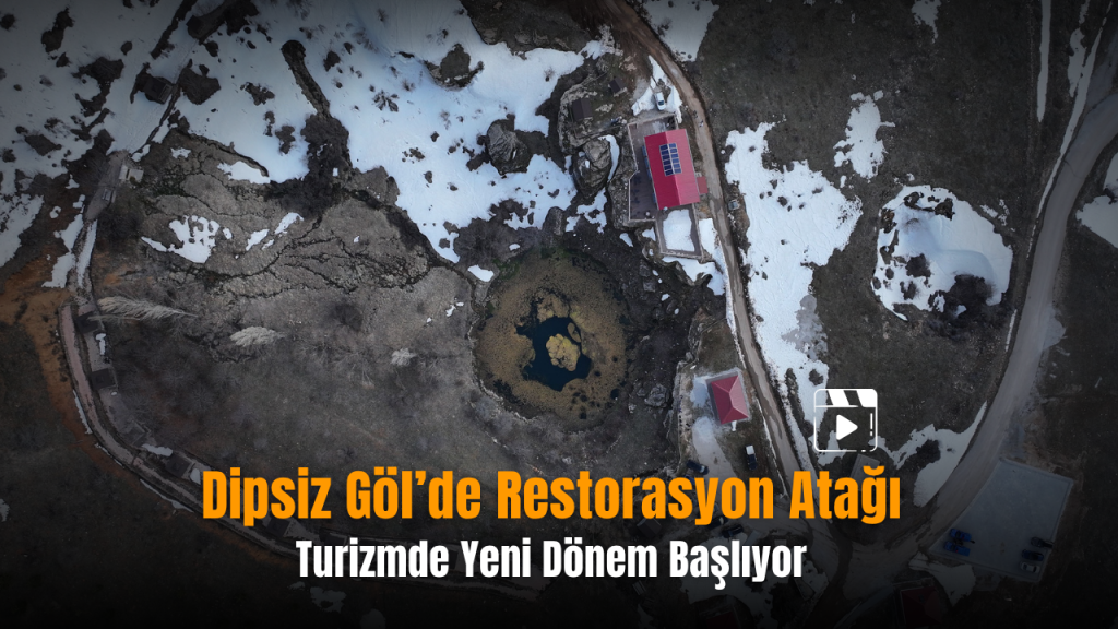 Dipsiz Göl Şelalesi Tabiat Parkı yeniden dizayn ediliyor