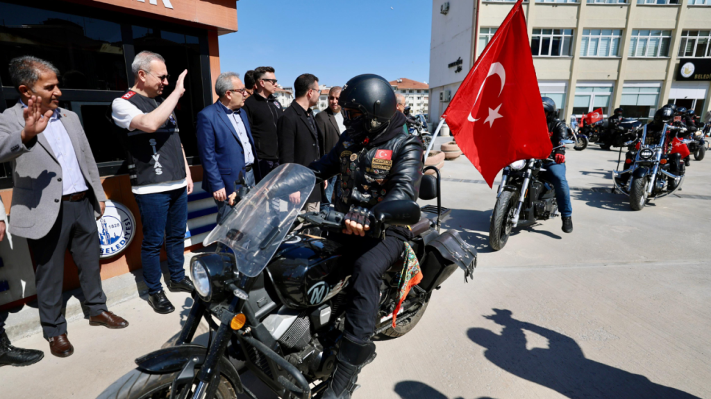 Motosiklet Tutkunları Şehit Lider Yazıcıoğlu’nu Anmak İçin Buluştu