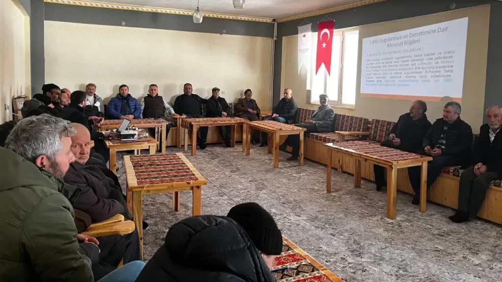 Şarkışla’da tarım ve hayvancılık için yeni bilgilendirme ziyareti