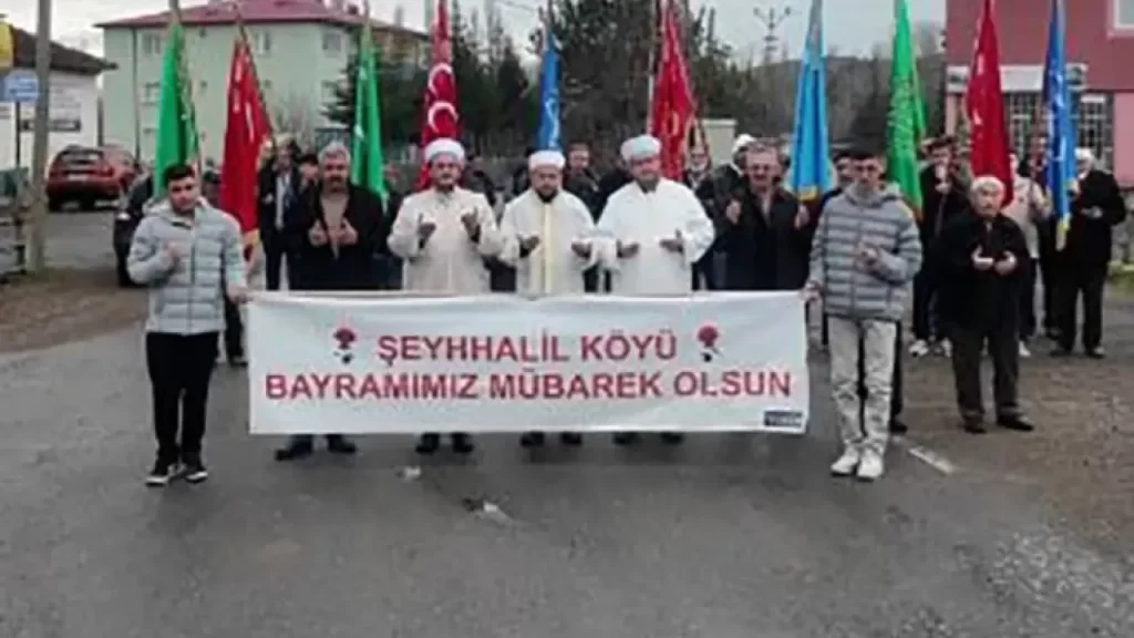 Şeyhhalil Köyü’nde Sancak Geleneği Yeniden Canlandı