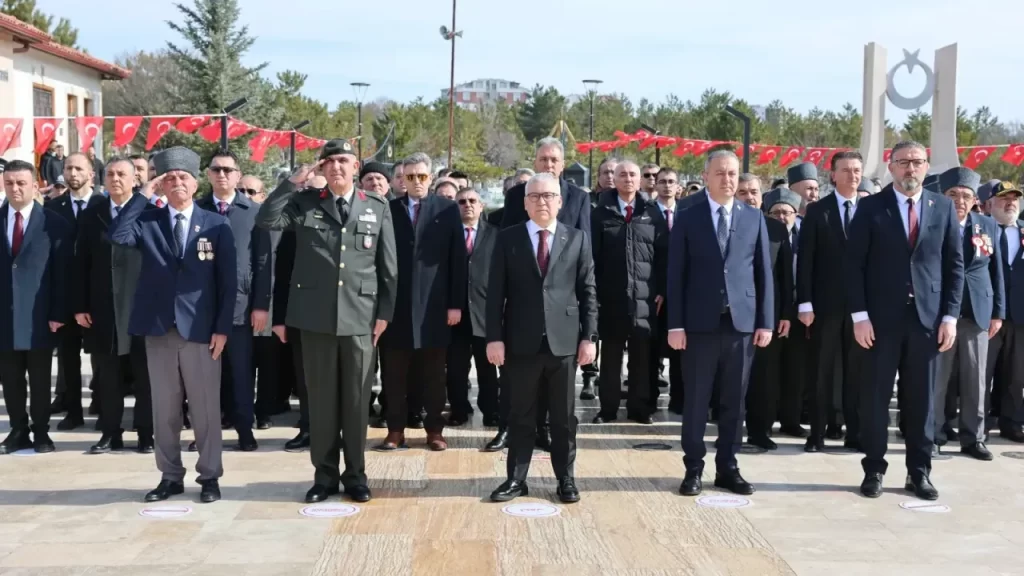Sivas’ta 18 Mart Şehitleri Anma Günü ve Çanakkale’nin 111. Yıl Töreni