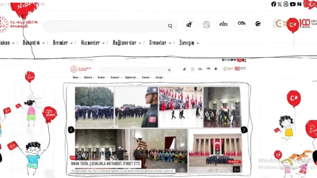 23 Nisan için özel tasarım güncellemesi haberi