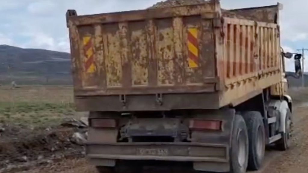 Hacıyusuf ve Kartalkaya yolunda güvenli ulaşım için saha çalışmaları sürüyor