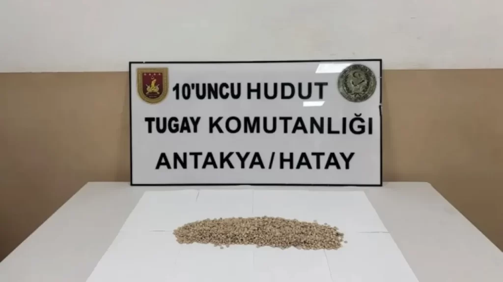 Hudutta Uyuşturucu Yakalama: 29,332 kg ve 3.485 hap ele geçirildi