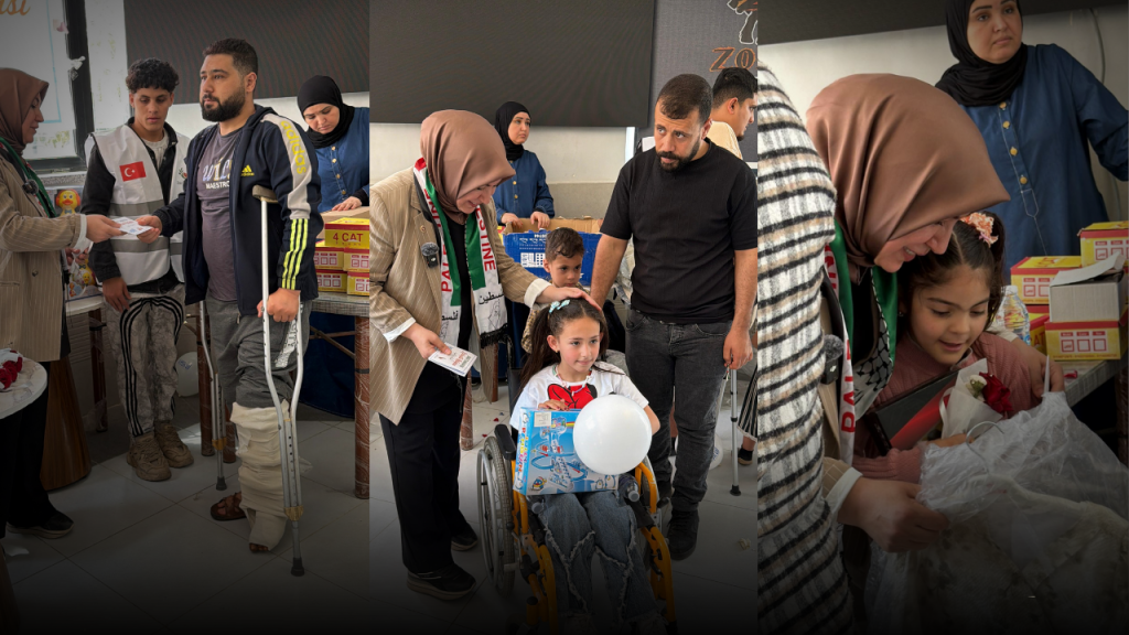 Kahire’de Filistin Yardımlarıyla Dayanışma Mesajı