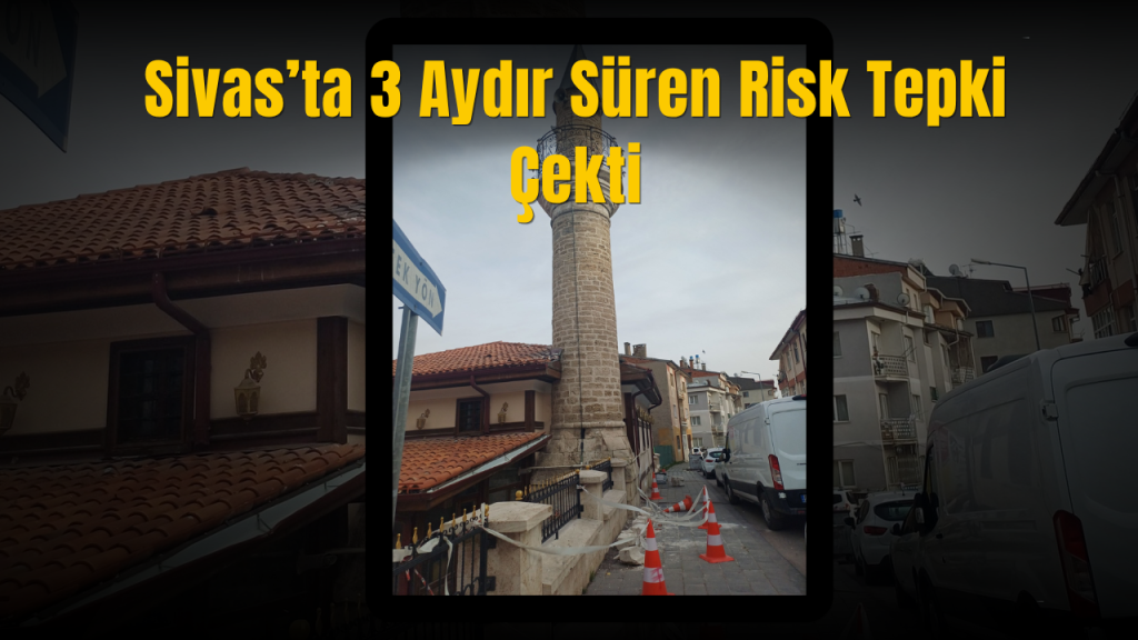 Şems Camii minaresindeki tehlike sürüyor: güvenlik önlemleri ve soruşturmalar