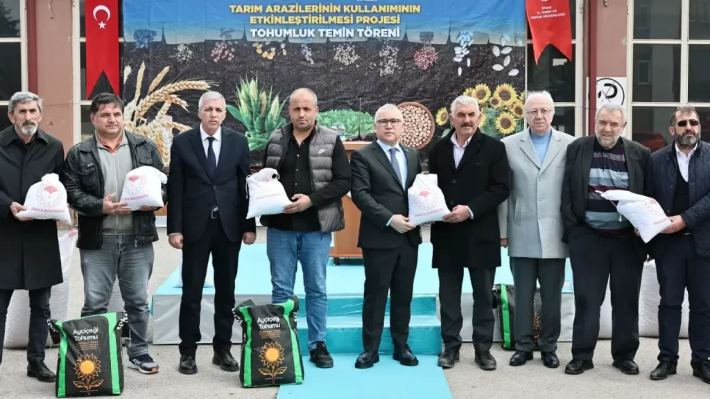 Sivas’ta Nohut ve Ayçiçeği İçin 9,3 Milyonluk Tohum Desteği