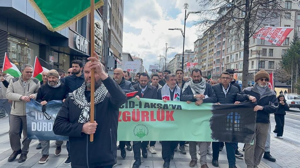 Uluslararası sessizliğe karşı Filistin halkı için adalet çağrısı