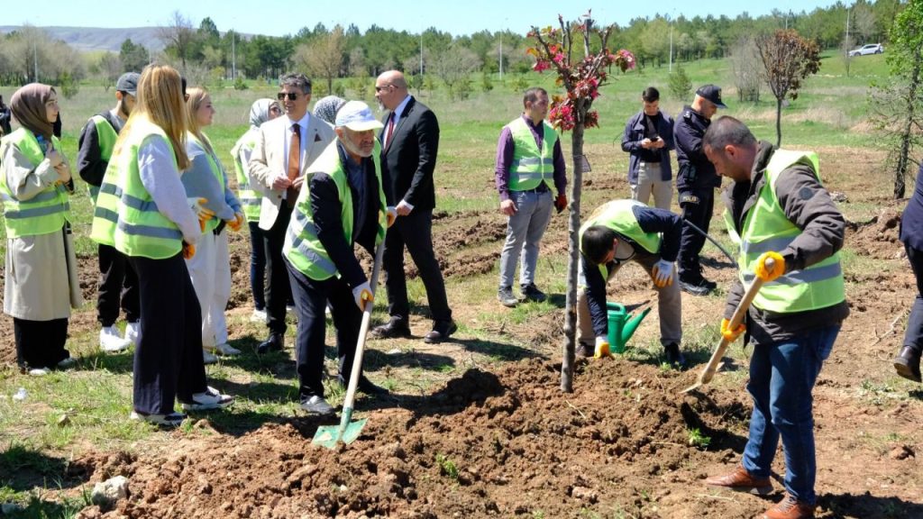 Üniversite Töreninde 1000’İ Aşan Fidan İthafıyla Şehitler Anıldı