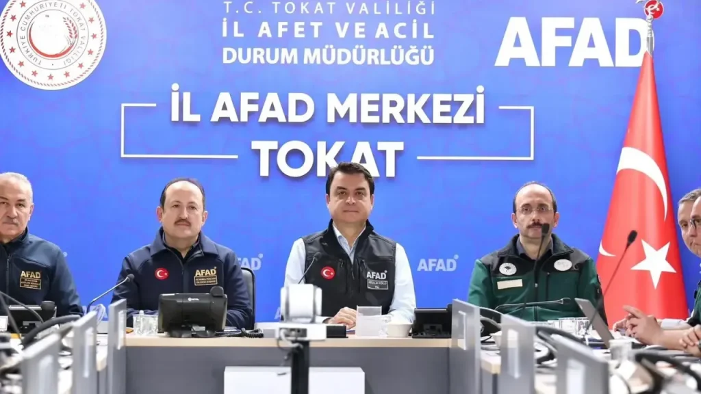 AFAD Başkanı Tokat’ta Taşkın Risklerini Değerlendirdi