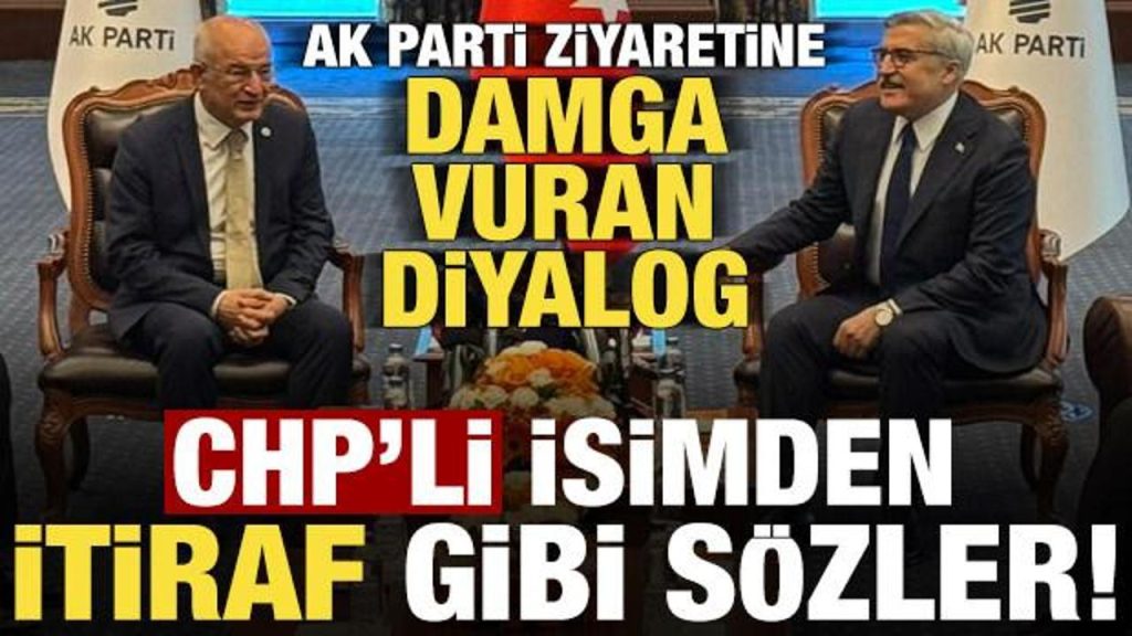 AK Parti heyetinde görevli isimler ve CHP heyetinin yorumu paylaşıldı