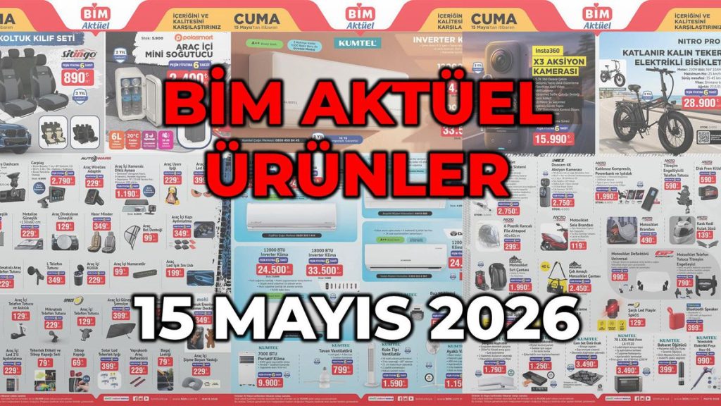 Aktüel Kataloğunda Ev Yaşamı ve Seyahat Ürünlerinde Geniş Seçenekler