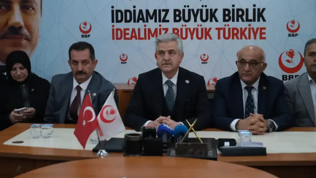 BBP Sivas’ta İl Başkanlığına Hakan Sezerer Görevde