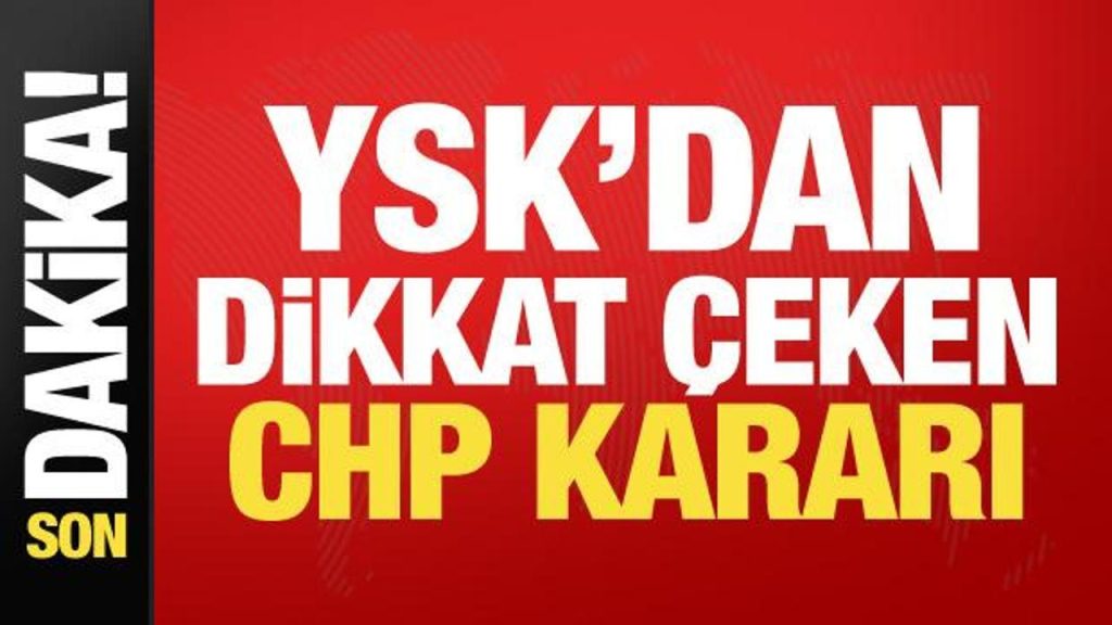 CHP Kurultayına ilişkin karar Özüne Göre Mutlak Butlan Tartışması
