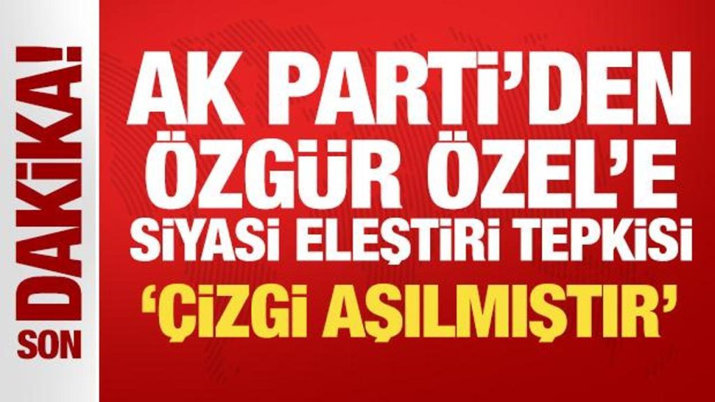 Cumhurbaşkanlığı kırmızı çizgisi vurgusu ve yargı tepkisi