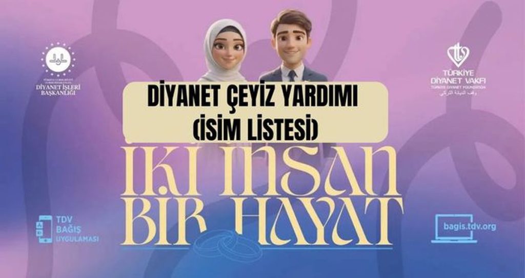 DİYANET Çeyiz Desteği Başvuru Sonuçları 2026 Bilgilendirme