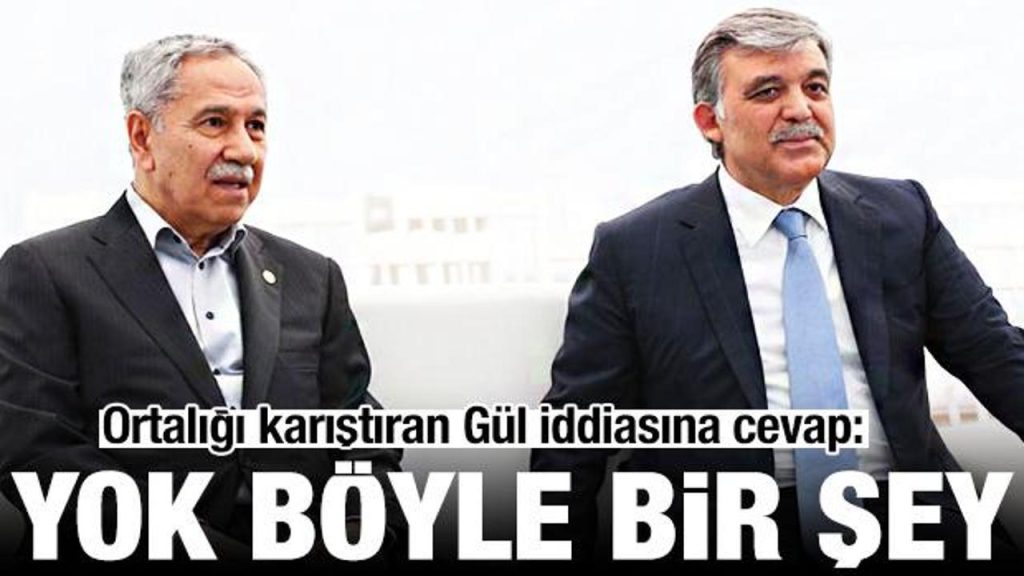 Gül liderliğindeki parti iddiası: tartışmalar sürüyor