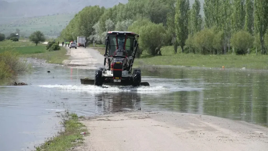 Kılıçkaya Barajı Doldu, Mesire Alanı Sular Altında Kaldı