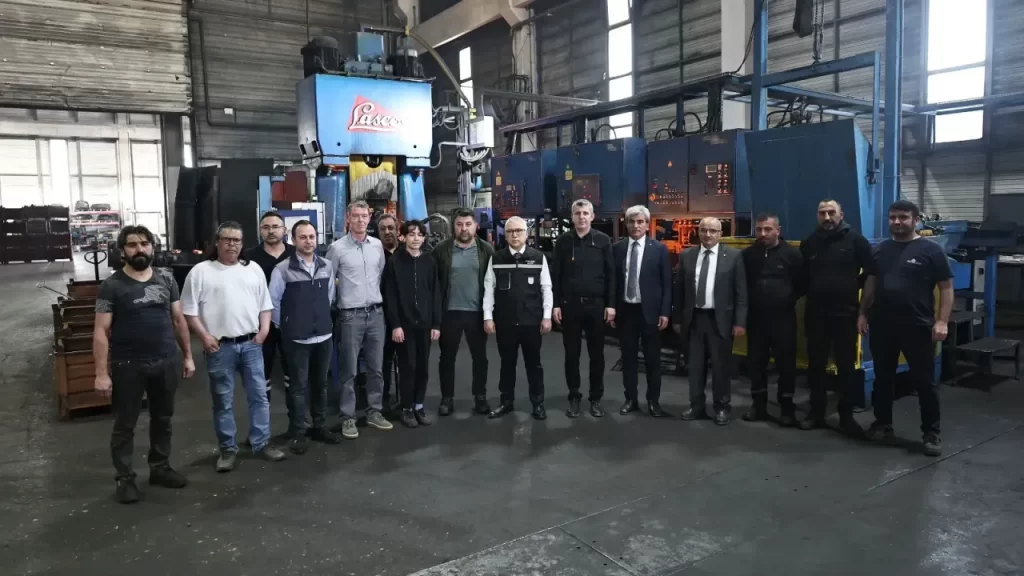 OSB’de Paco Çelik Fabrikası Ziyareti ve 1 Mayıs Tebriği
