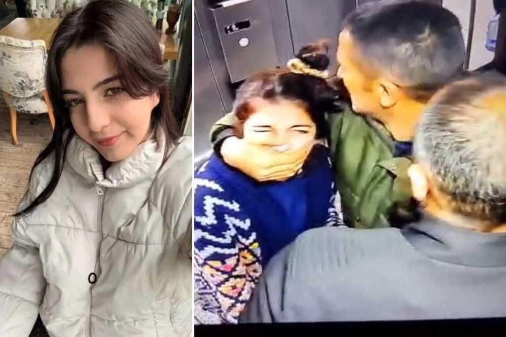 Sivas’ta üniversite sınavına hazırlanan genç kızın ailesiyle yaşadığı sorunlar güvenlik kameralarında
