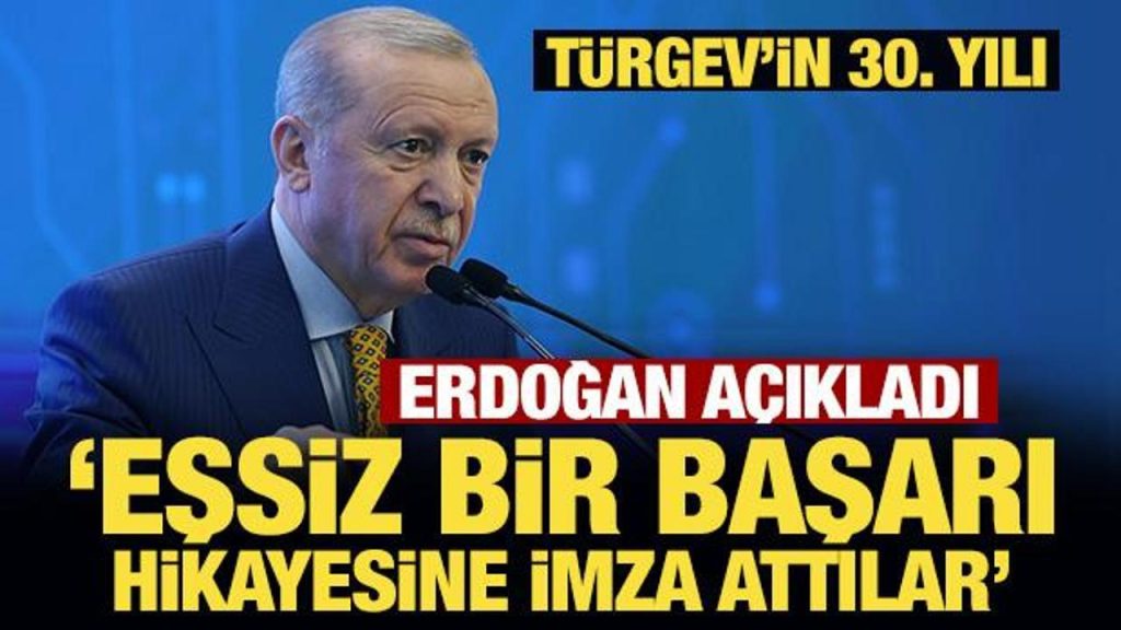 30 Yıllık TÜGREV Başarısına Sığınıyor: Gençliğe Yatırım ve İyimser Vizyon