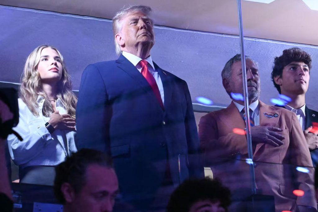 ABD Başkanı Trump’ın NBA Finalleri ziyareti güvenlik alarma yol açtı