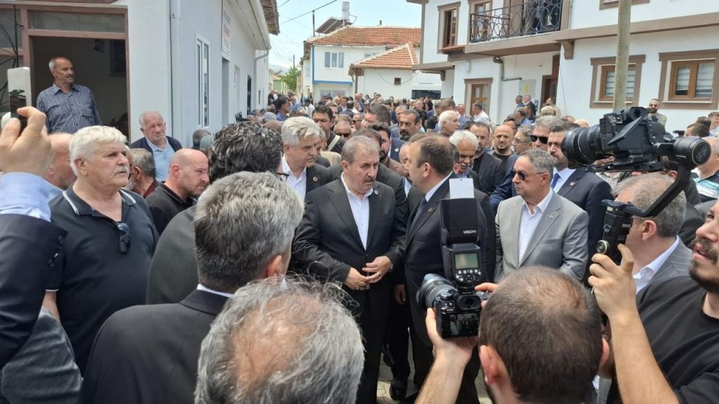 BBP Genel Başkanı Destici’nin Ağabeyi Halil Nural Destici İçin Cenaze Töreni