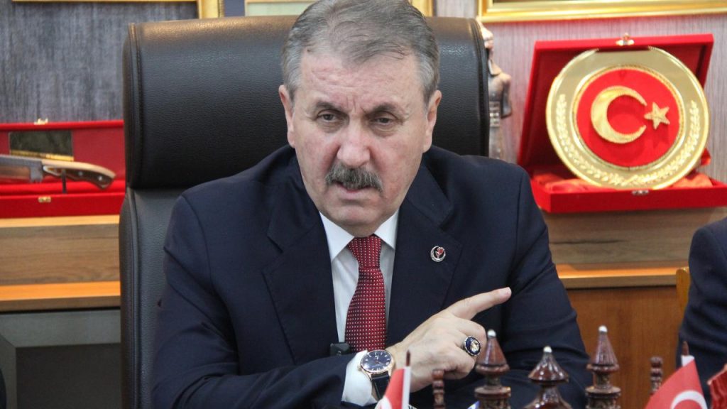 BBP Lideri Destici: İstanbul Barosu’nun zihniyeti belli, sapkınlığa sahip çıkılıyor