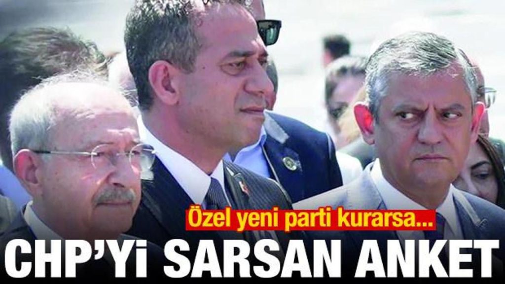 CHP’de Yoğun İç Tartışmalar Sonrası Oylarda Düşüş Eğilimi