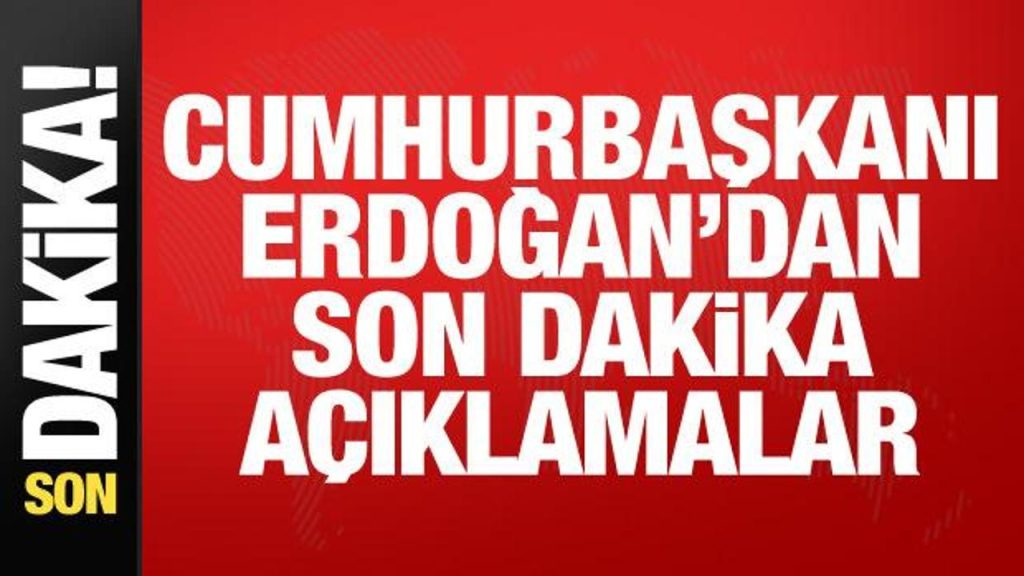 Erdoğan: Grup Toplantısında birlik mesajı, muhalefette kaos yok