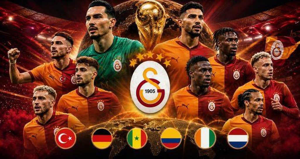 Galatasaray’ın Dünya Kupası kadrosu 2026: 11 oyuncu, 6 Türkiye milleti