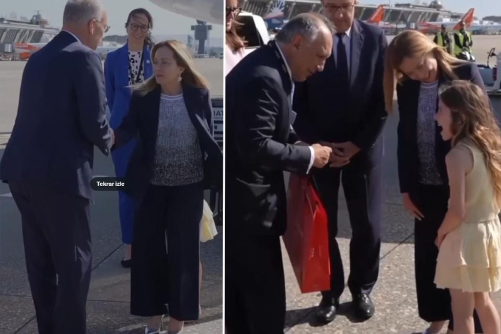 Ginevra Meloni’nin Gösterişli Zirve Anı: Kameralardan Uzak Durmaya Çalışması Görüntülendi