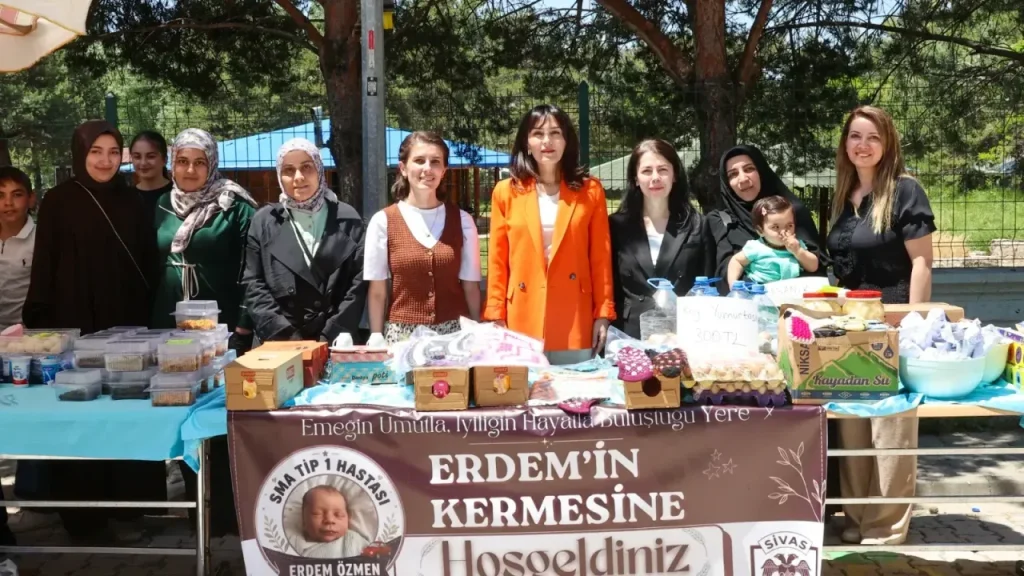 Harfli yardım kermesiyle SMA’lı Erdem için destek