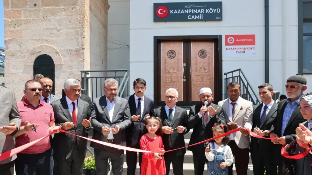 Kazanpınar Camii Açılışı: Eğitim ve Kültürel Faaliyetler İçin Nöbetçi Merkez