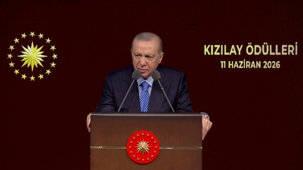 Kızılay Ödülleri Töreni Cumhurbaşkanı’nın Katılımıyla Ankara’da