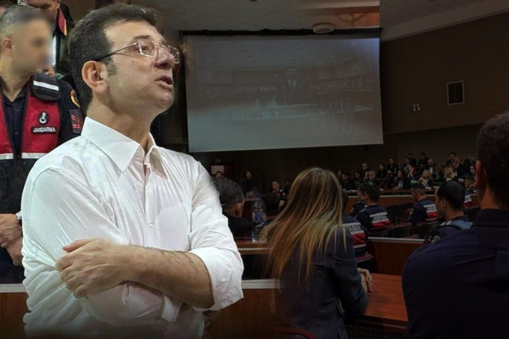 KORİDORLARDA GERGİN ANLAR: İMAMOĞLU’NA YÖNELİK ARBEDE KISA SÜRLÜ KAZA ALDIGI