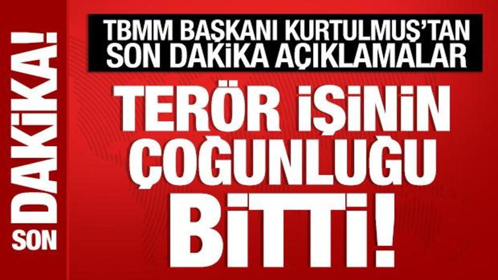 Meclis Başkanı Kurtulmuş, NATO ve bölgesel güvenlik üzerine açıklamalarını sürdürdü