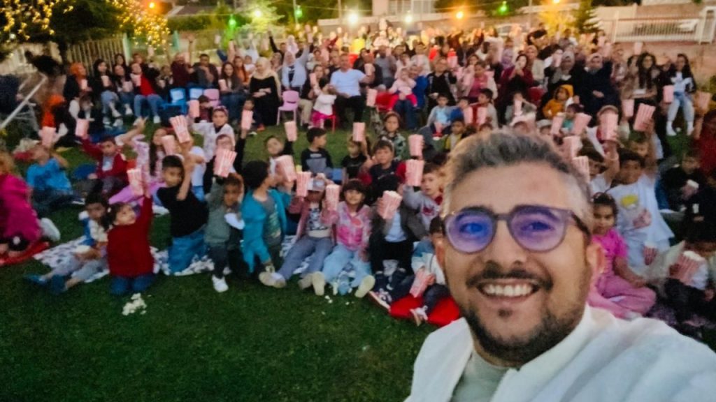 Yeniçubuk Anaokulu Bahçesinde Ailelerle Film Keyfi ve Aşure İkramı