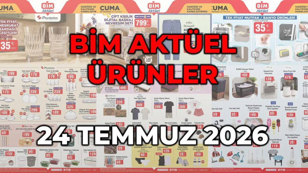 Aktüel Kataloğu Yayınlandı: Kategoriler ve Fiyatlar Belli