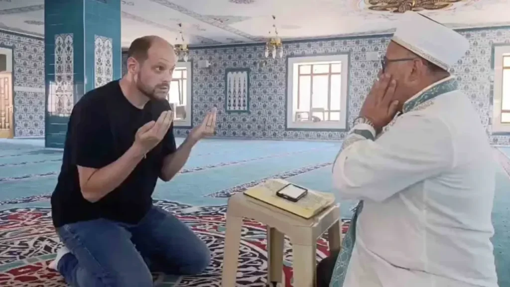 Alman vatandaşının İslam’a geçişi Nevşehir’de düğün öncesi dini törenle