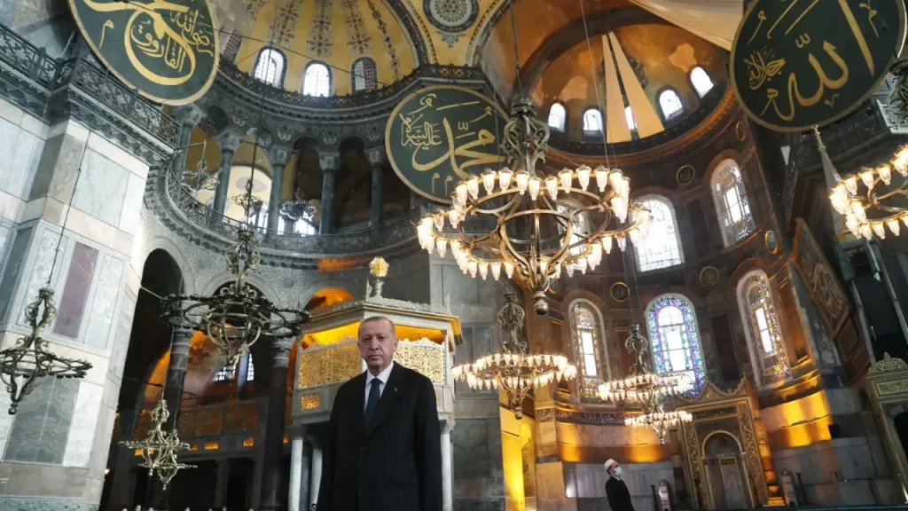 Ayasofya’nın 6’ncı Yılında Erdoğan’dan takdim metni