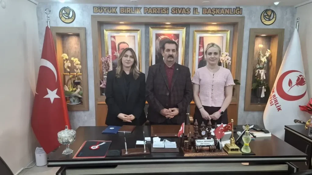 BBP Sivas Kadın Kolları’nda görev değişimi yapıldı